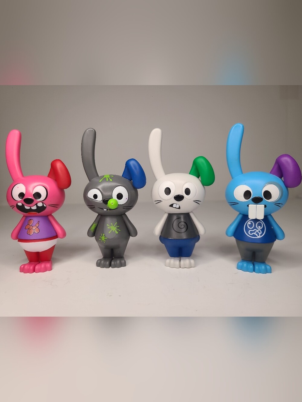 Bad Habbit Rabbitz 4" Set of 4